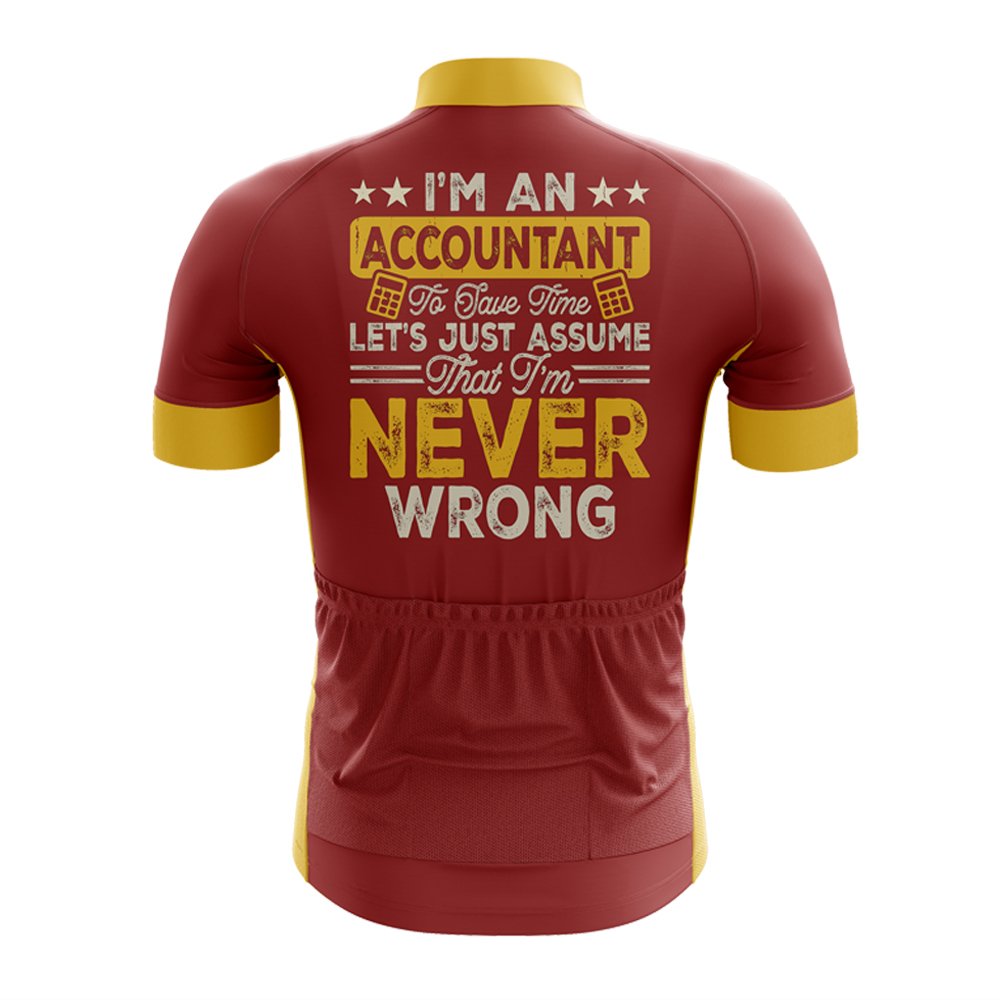 Accountant Bicycle Jersey - Image 2