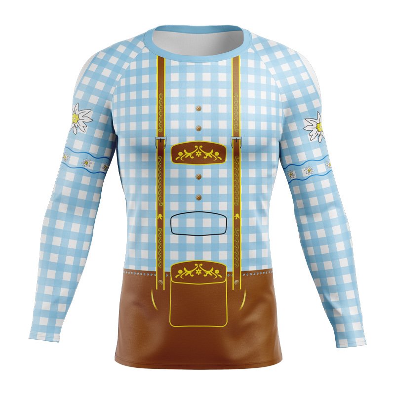 Blue Lederhosen MTB Jersey