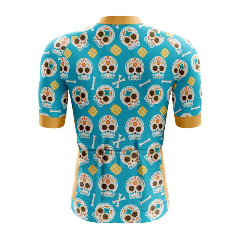 Blue Skulls Aero Jersey - Image 2