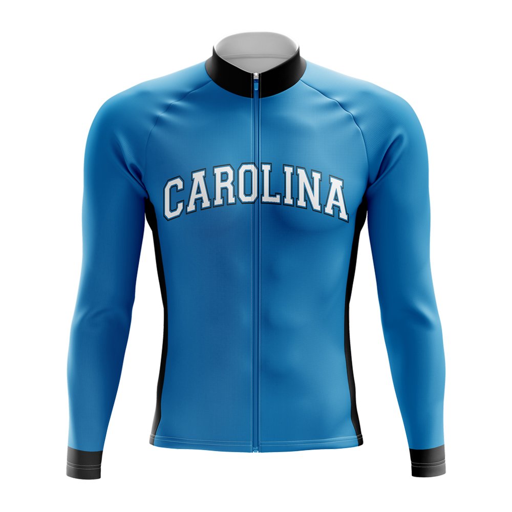 Carolina Football Long Sleeve Cycling Jersey