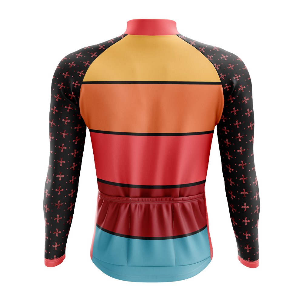 Christ Contrast Long Sleeve Cycling Jersey - Image 2