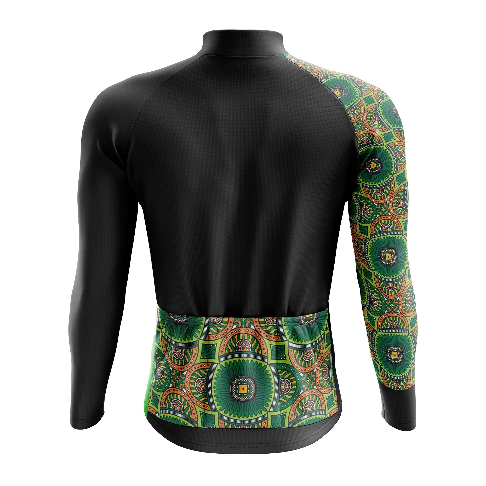 Côte d'Ivoire Long Sleeve Cycling Jersey - Image 2