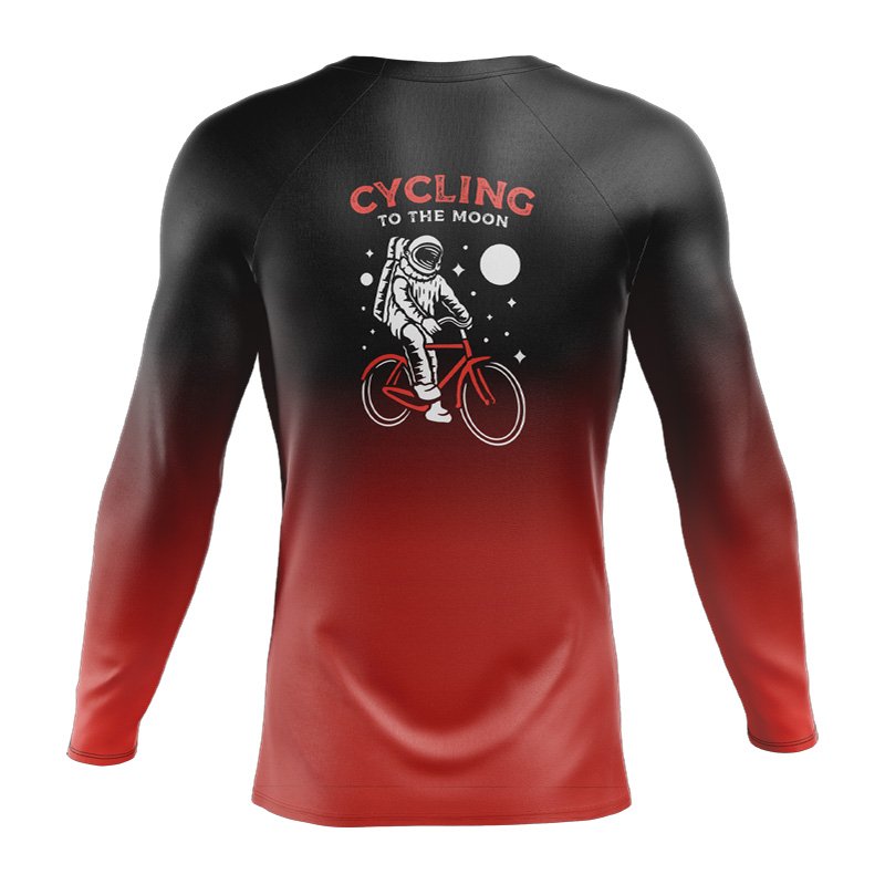 Cycling To The Moon MTB Jersey - Image 2