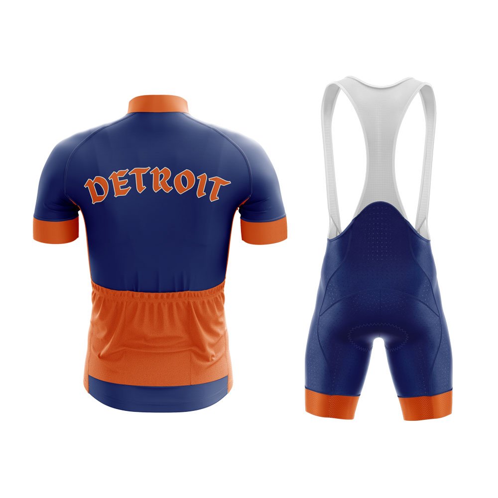 Detroit Baseball Cycling Kit - Image 2