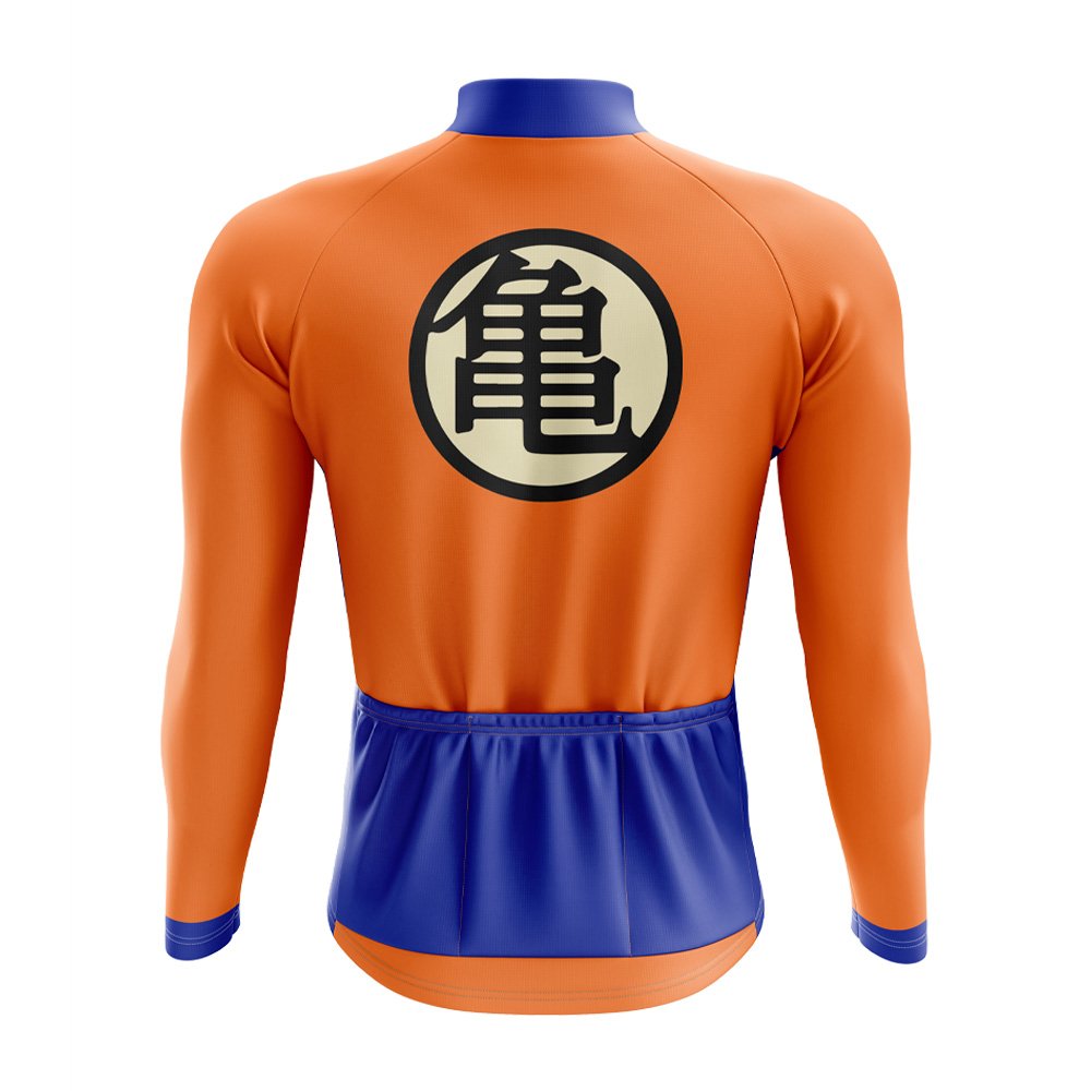 Dragon Ball Long Sleeve Cycling Jersey - Image 2