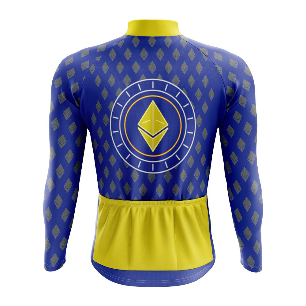 Ethereum Long Sleeve Cycling Jersey - Image 2