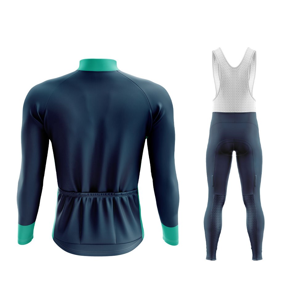 Faith Over Fear Long Sleeve Winter Cycling Jersey & Pants - Image 2