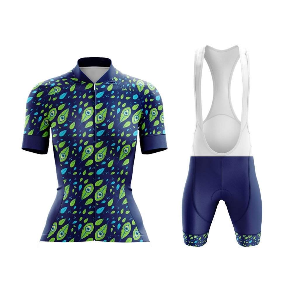 Feather Eyes Female Cycling Kit