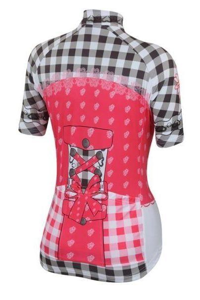 Female Lederhosen Cycling Jersey - Image 2