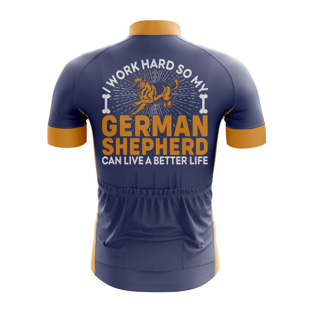 German Shepherd Cycling Jersey - Image 2