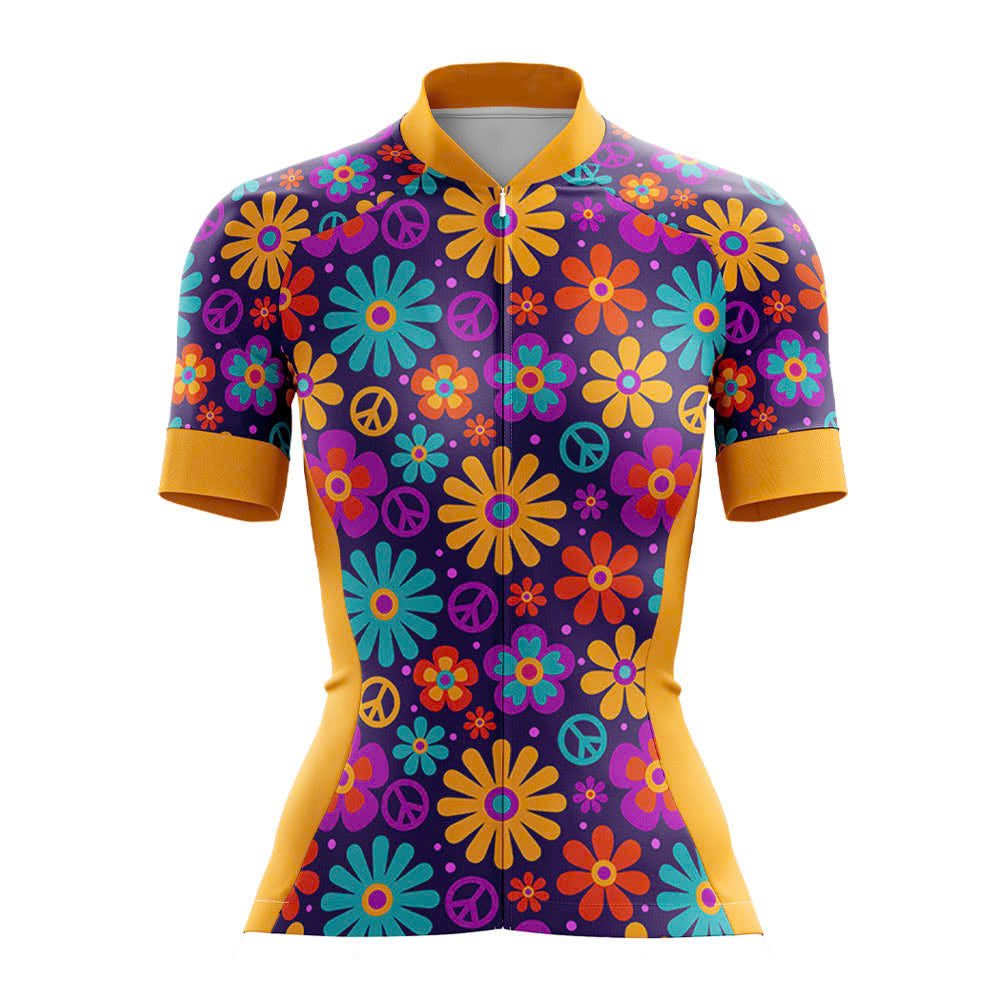 Happy Hippy Female Cycling Jersey