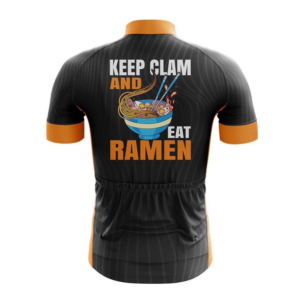 Keep Calm & Eat Ramen Bicycle Jersey - Image 2
