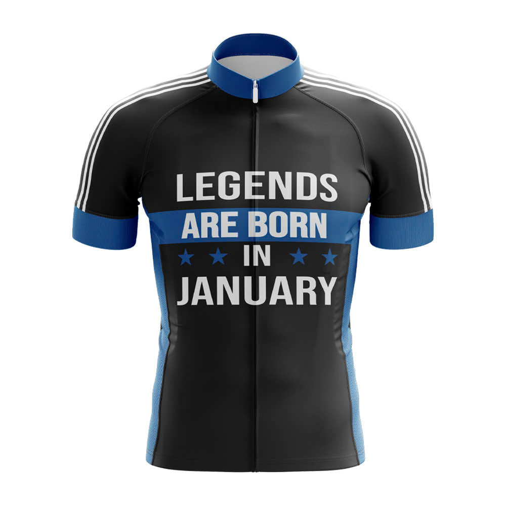Legends Are Born in January Cycling Kit - Image 3