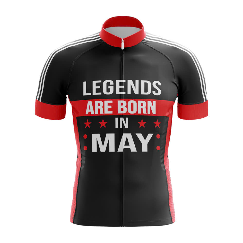Legends Are Born in May Cycling Jersey