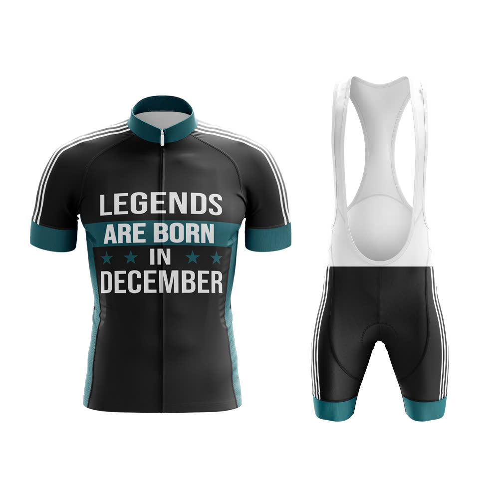 Legends are Born in December Cycling Kit