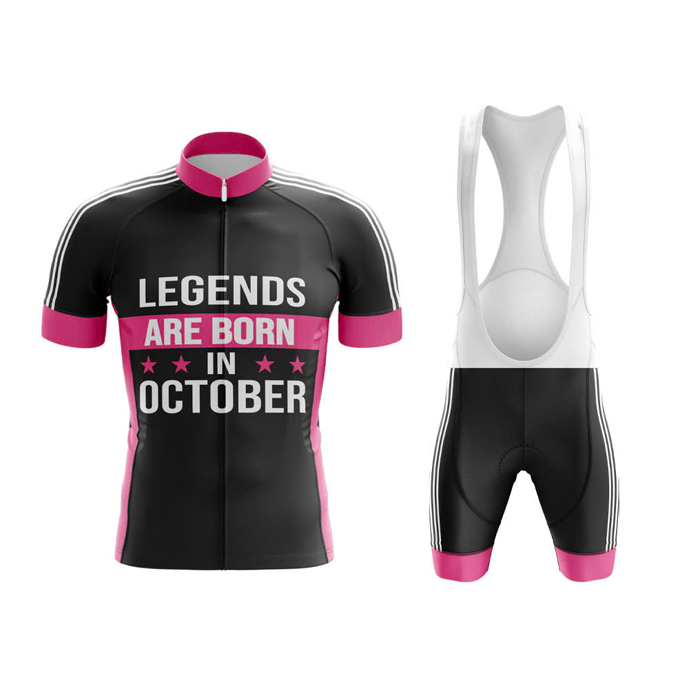 Legends are Born in October Cycling Kit
