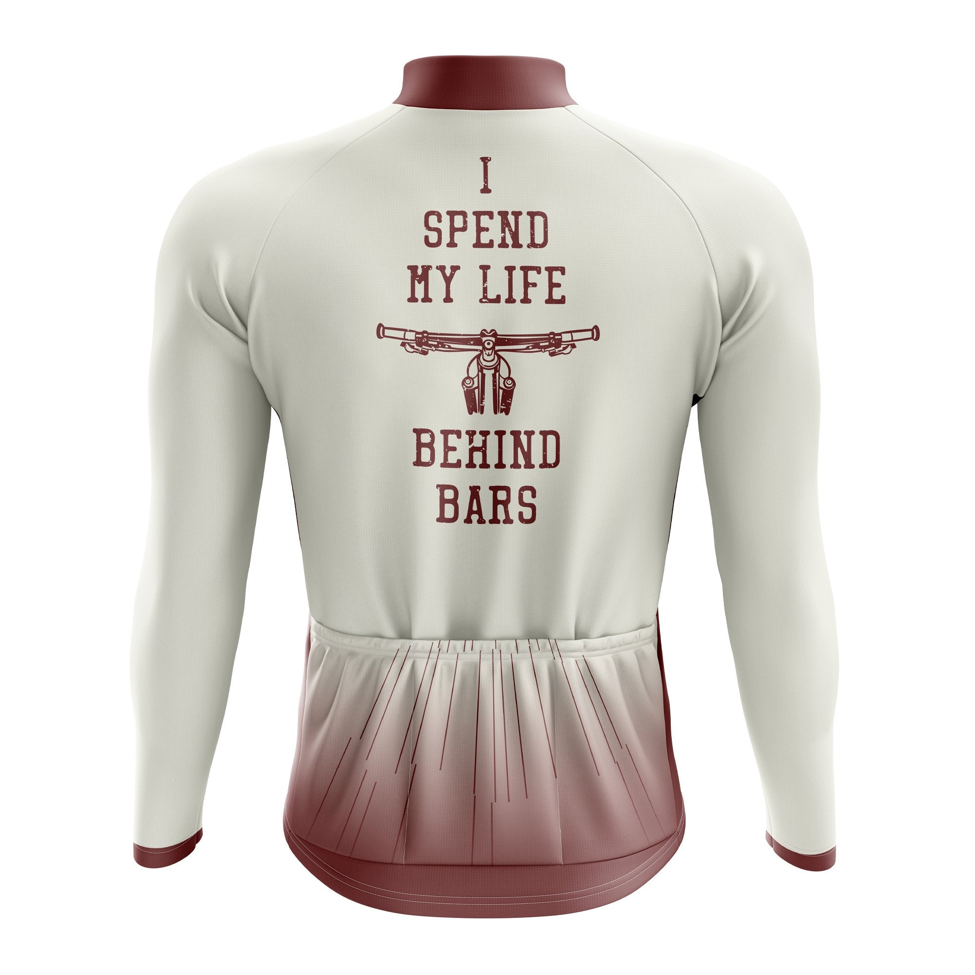Life Behind Bars Long Sleeve Cycling Jersey - Image 2