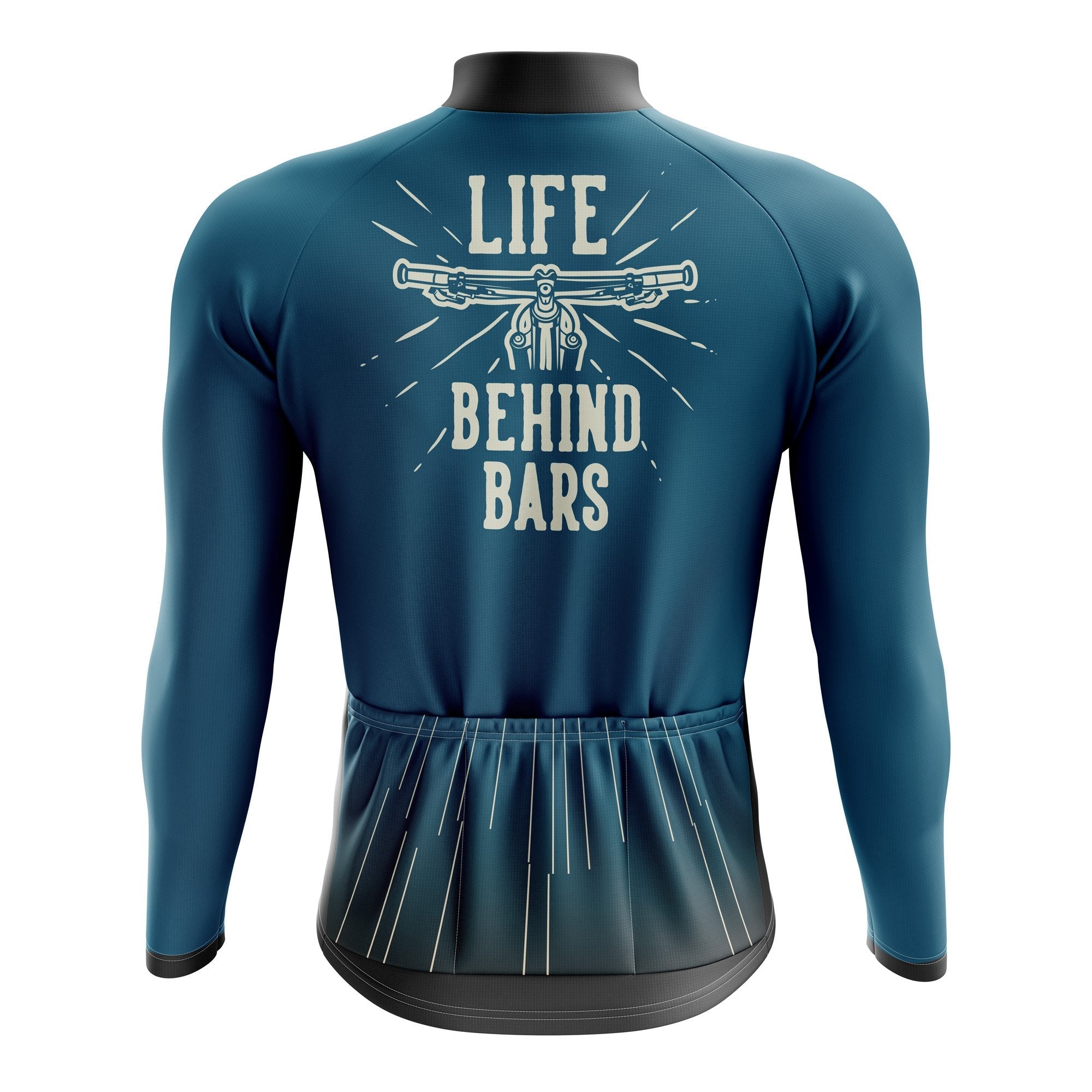 Life Behind Bars Long Sleeve Cycling Jersey - Image 2