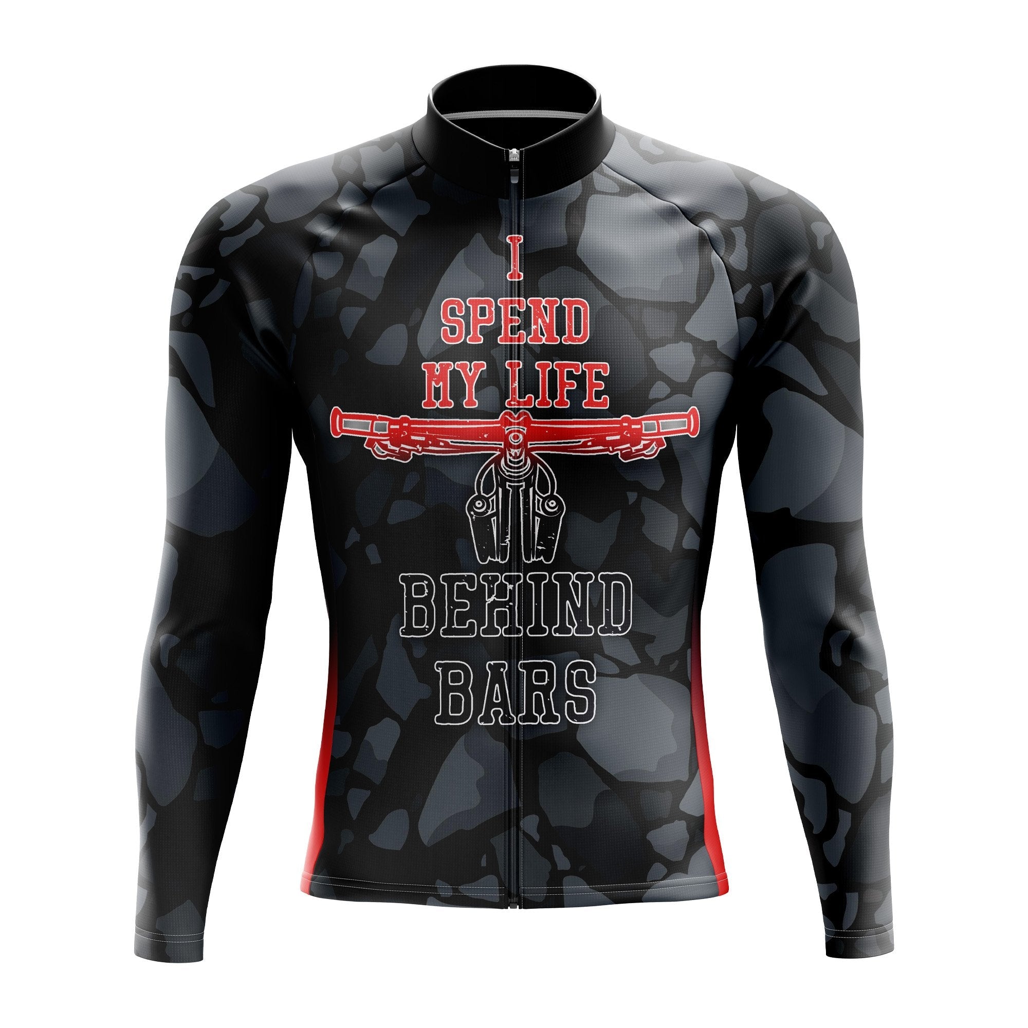 Life Behind Bars Long Sleeve Cycling Jersey