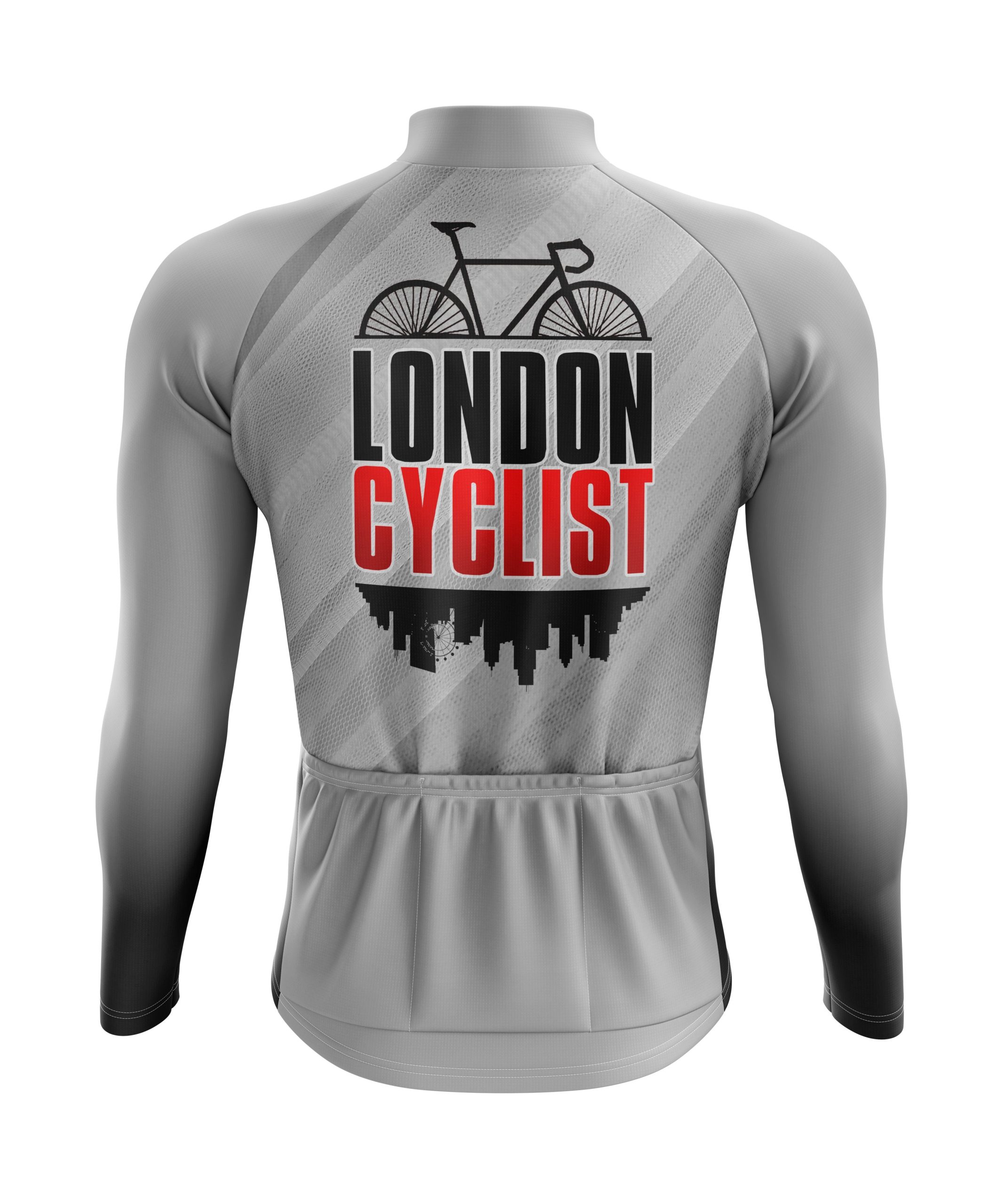 London Cyclist Long Sleeve Cycling Jersey - Image 2