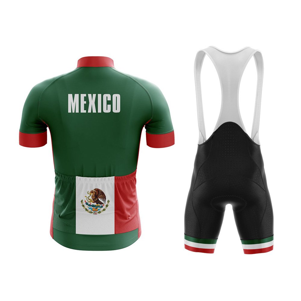 Mexico National Cycling Jersey & Bib Shorts Set - Image 2