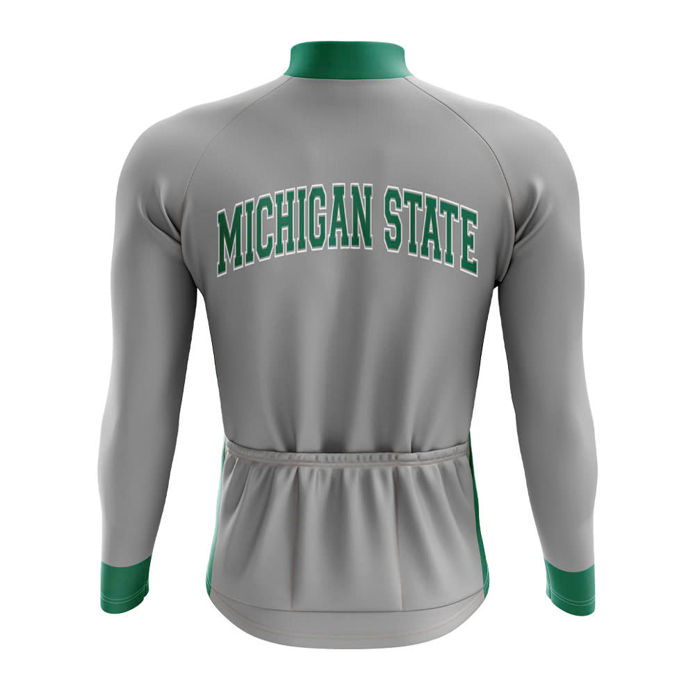 Michigan State Long Sleeve Cycling Jersey - Image 4