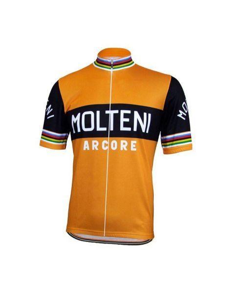 Molteni Orange Cycling Jersey & Shorts Set - Image 2