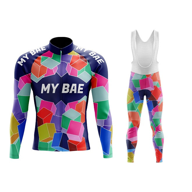 My Bae Long Sleeve Winter Cycling Jersey & Pants