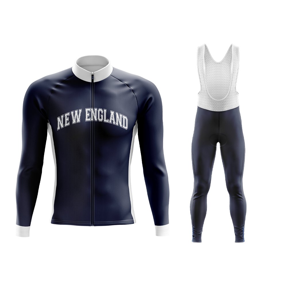 New England Football Long Sleeve Cycling Jersey & Pants