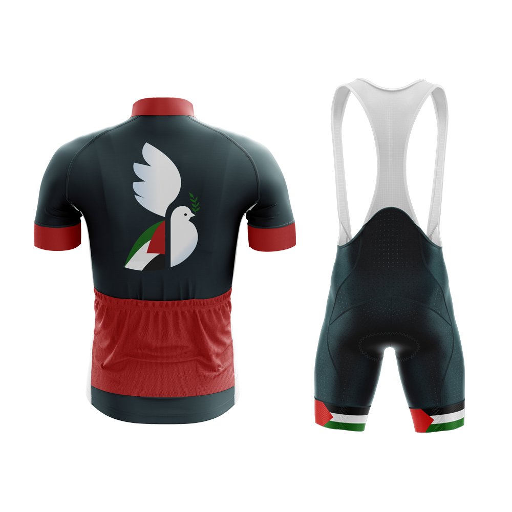 Palestinian Peace Bicycle Jersey & Bib Shorts - Image 2