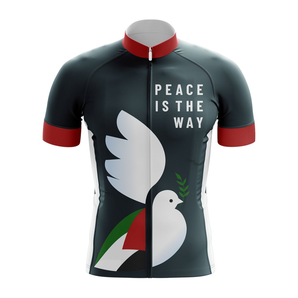 Palestinian Peace Bicycle Jersey & Bib Shorts - Image 3