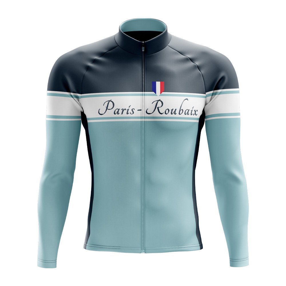 Paris-Roubaix Long Sleeve Cycling Jersey