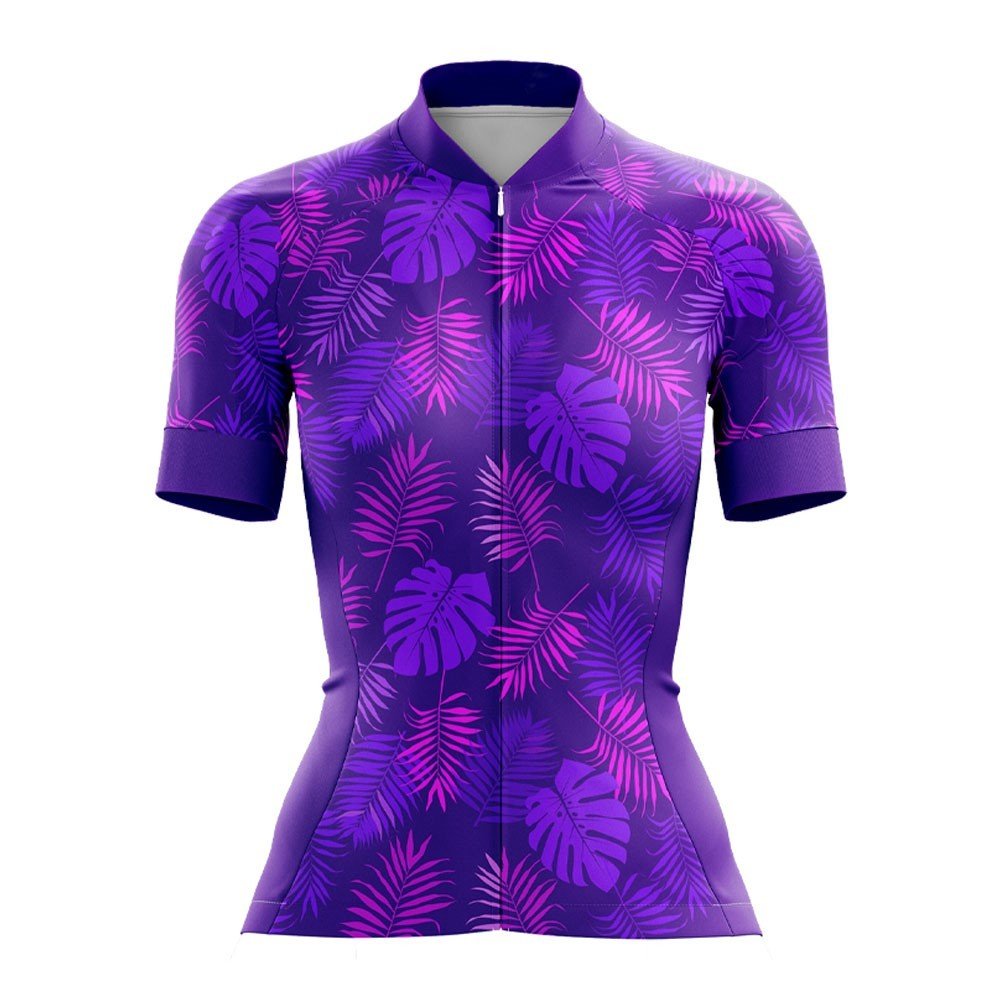 Purple Bloom Women's Cycling Jersey