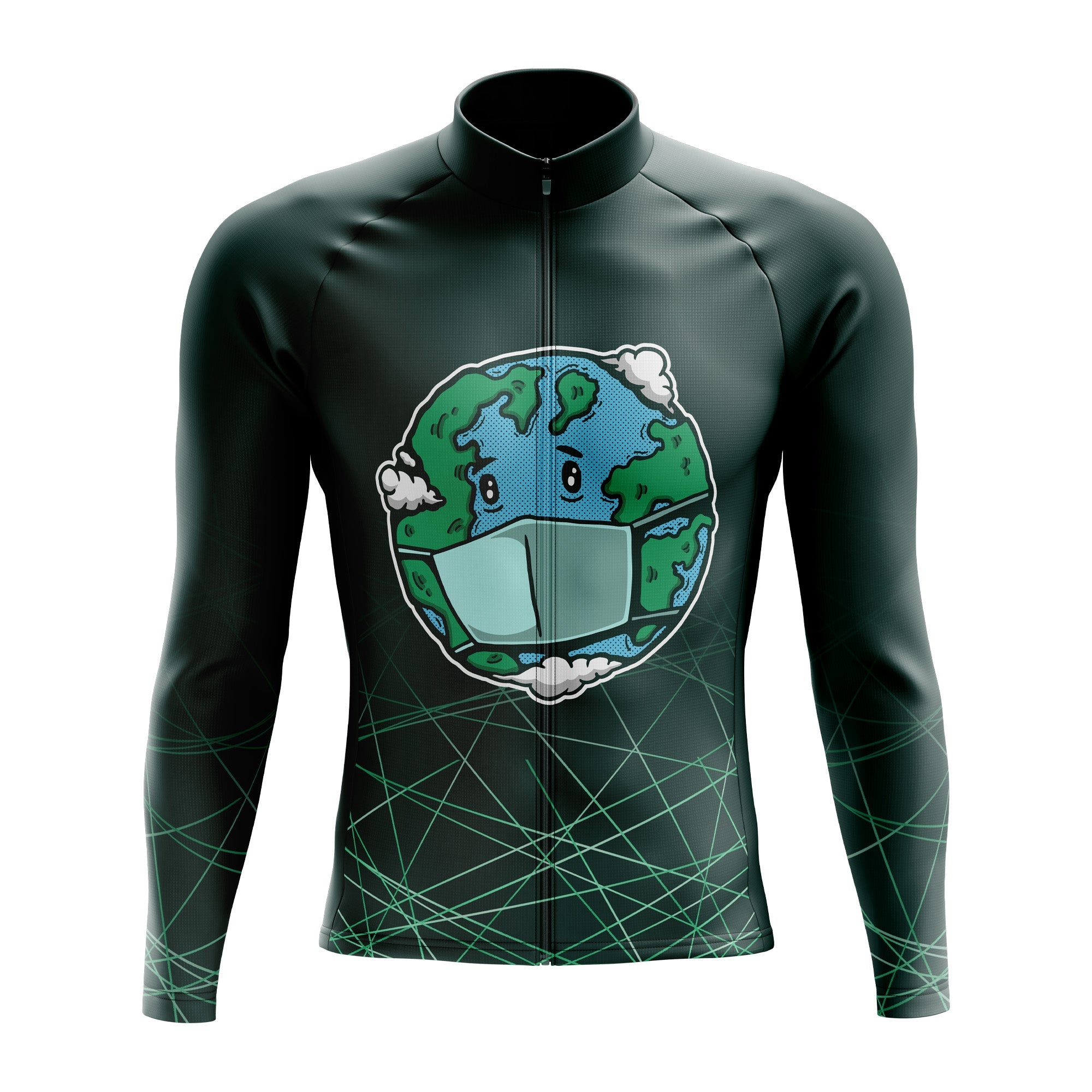 Sick Earth Long Sleeve Cycling Jersey