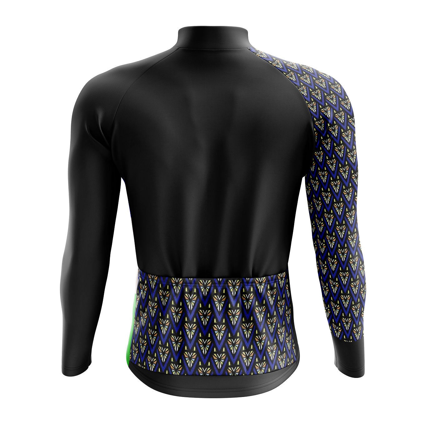 Sierra Leone Long Sleeve Cycling Jersey - Image 2