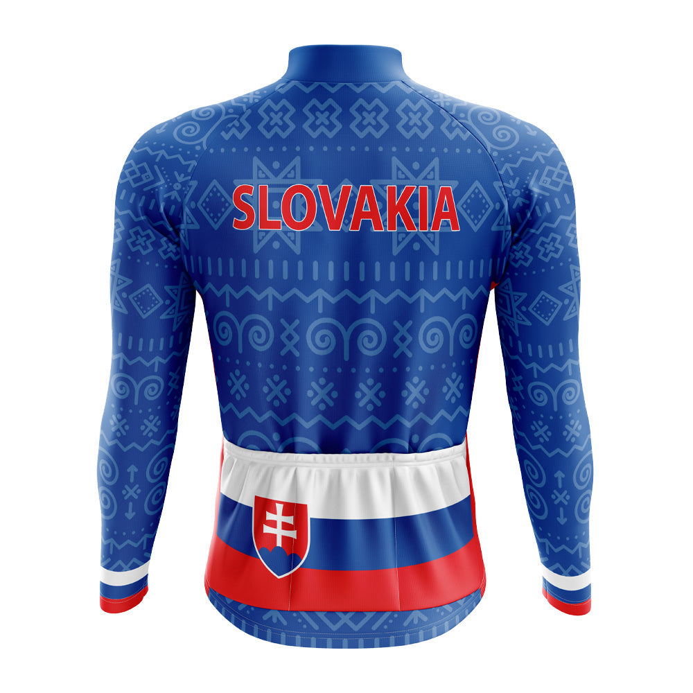 Slovakia Long Sleeve Cycling Jersey - Image 2