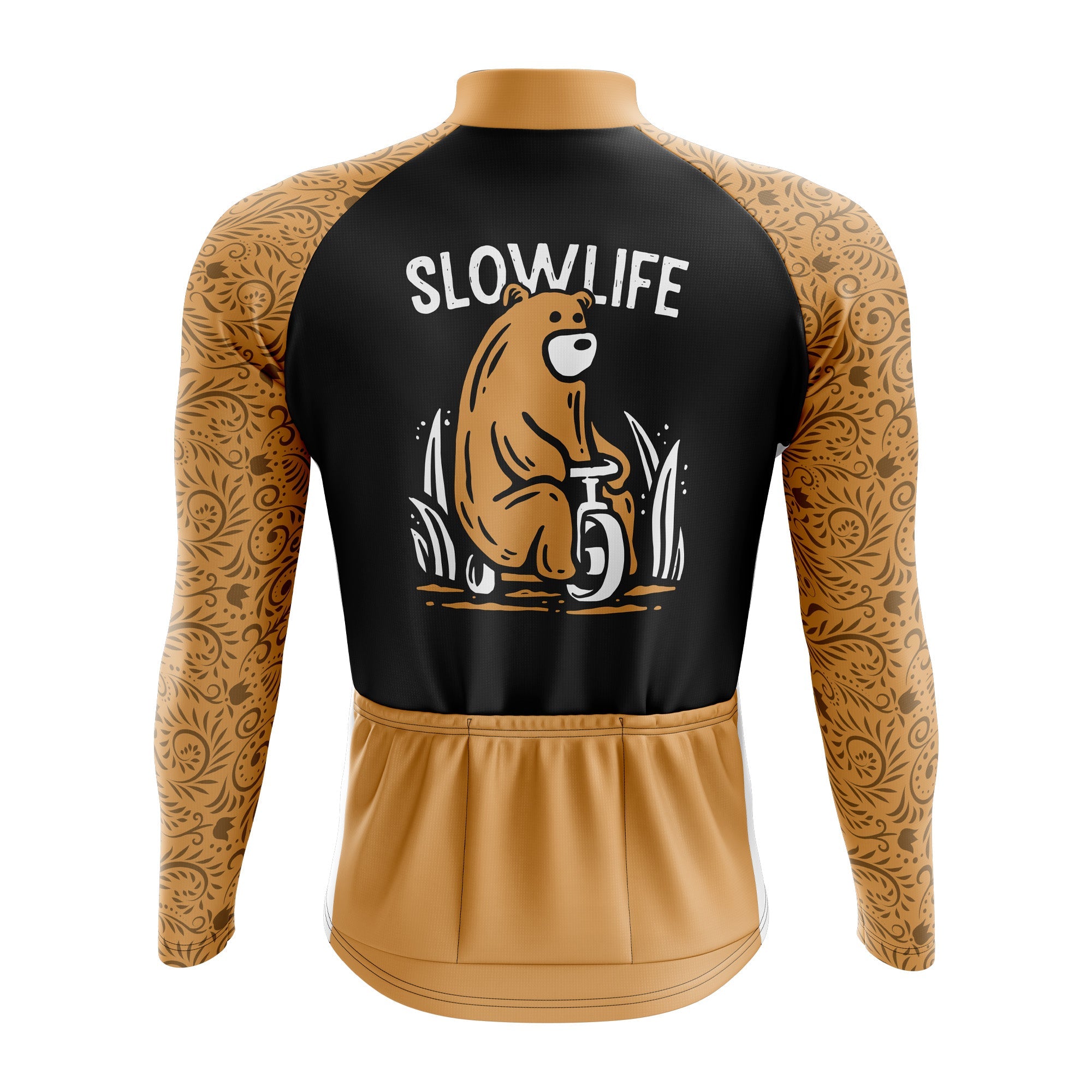 Slow Life Long Sleeve Cycling Jersey - Image 2