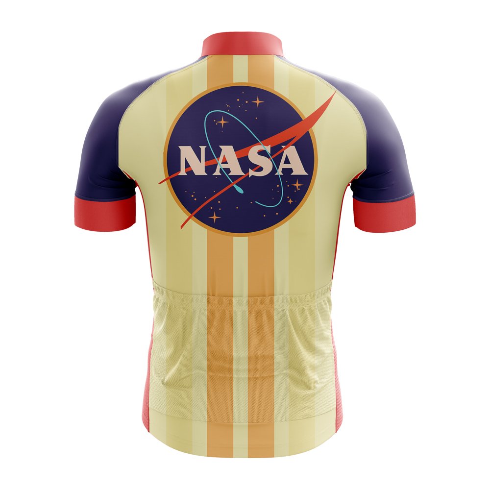 Solar Flare Retro Cycling Jersey - Image 2