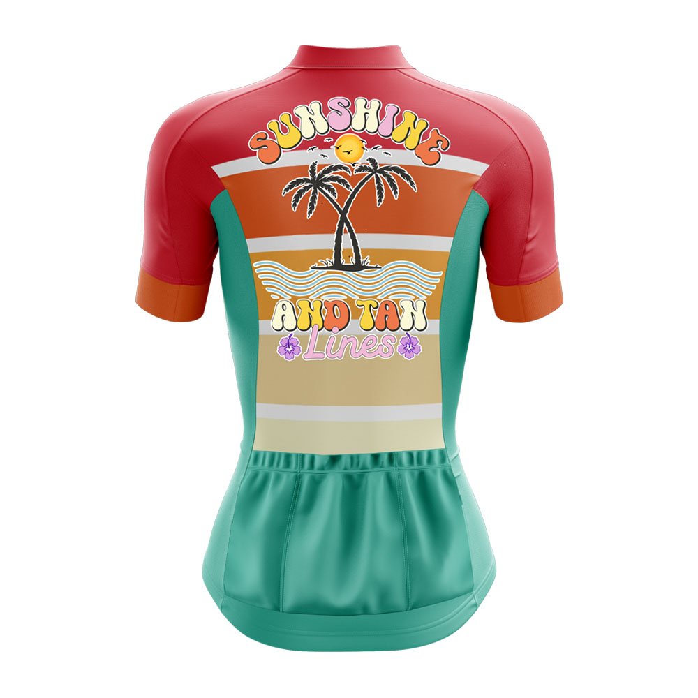 Sunshine and Tan Lines Cycling Jersey - Image 2