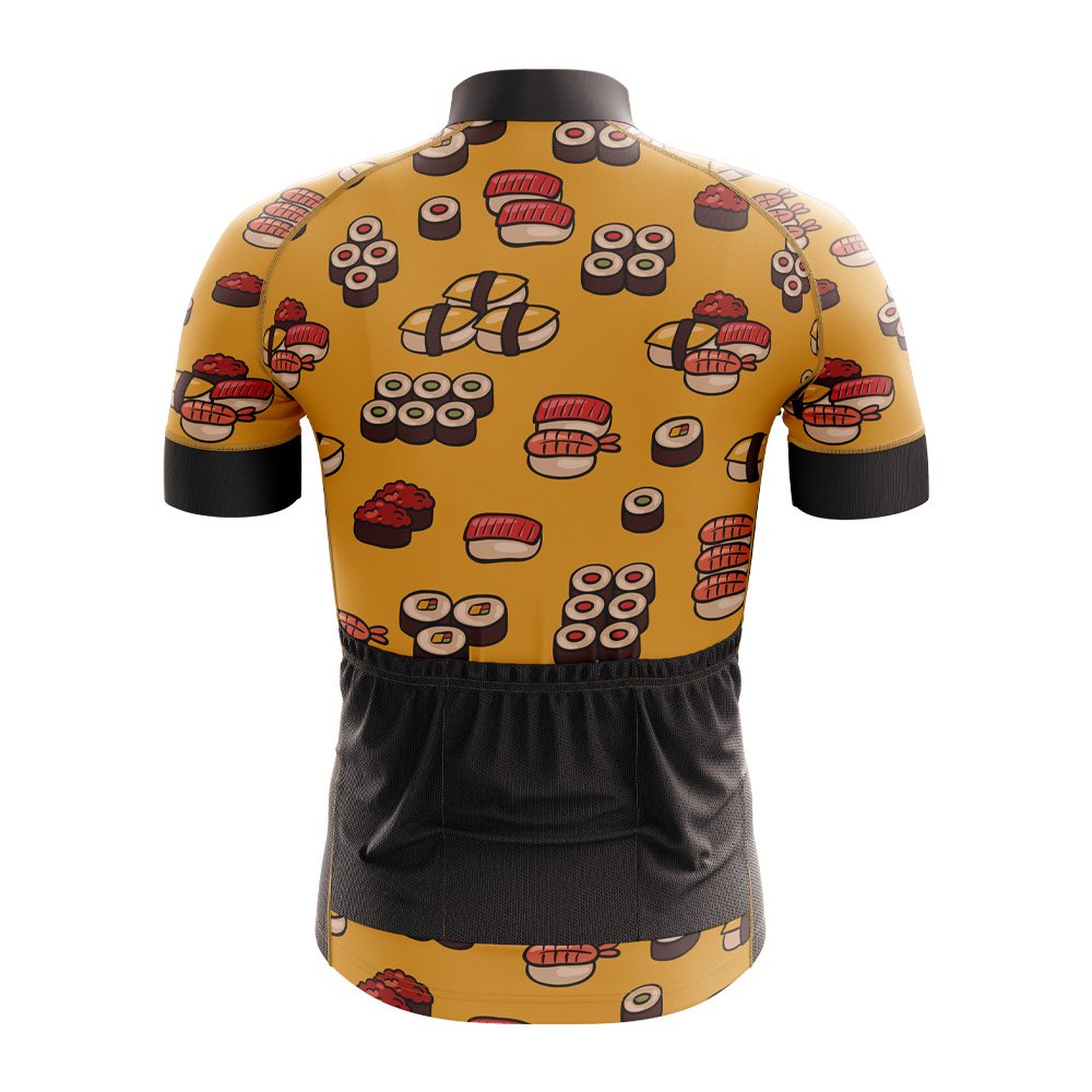 Sushi Pattern Cycling Jersey - Image 2