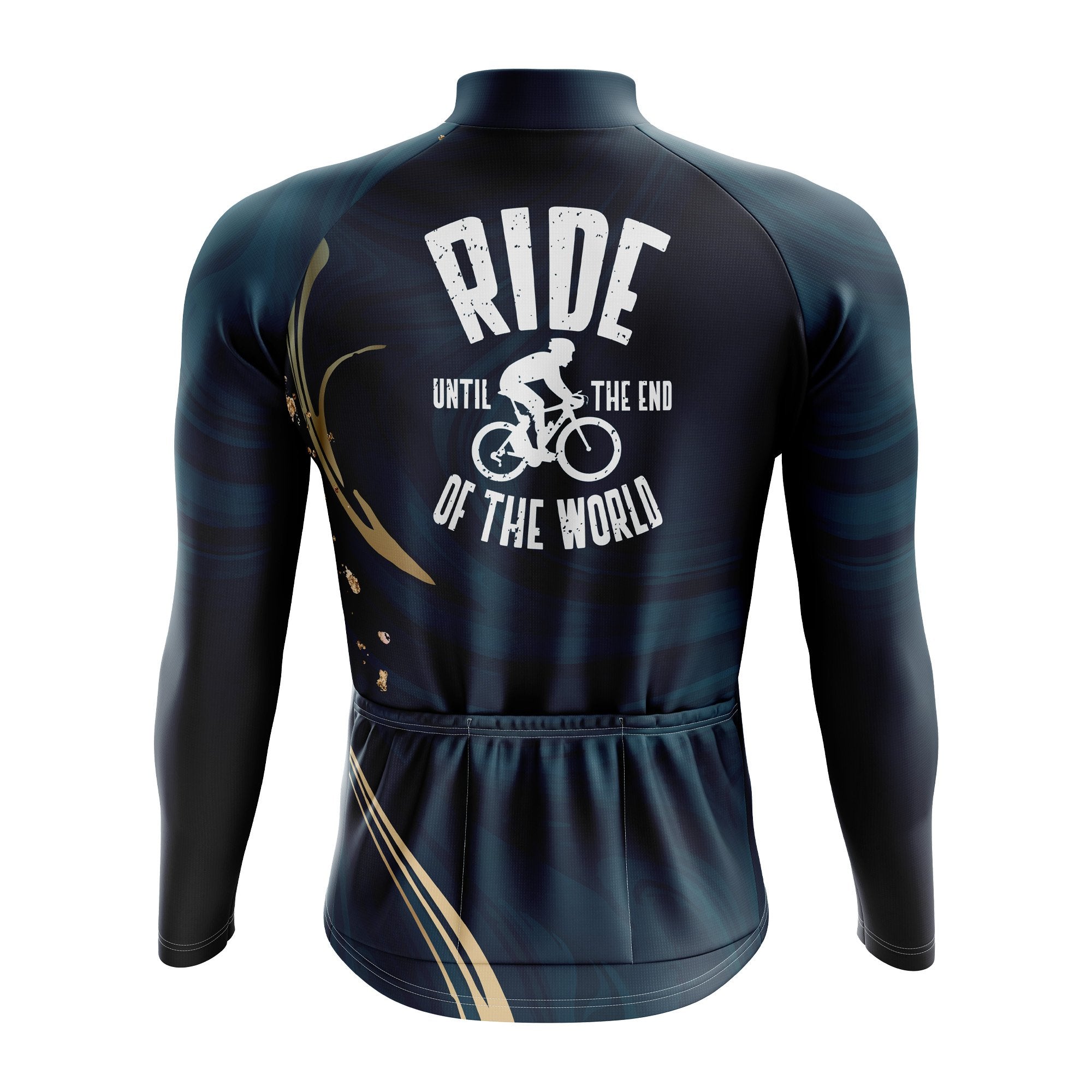 To The End Of The World Long Sleeve Cycling Jersey - Image 2