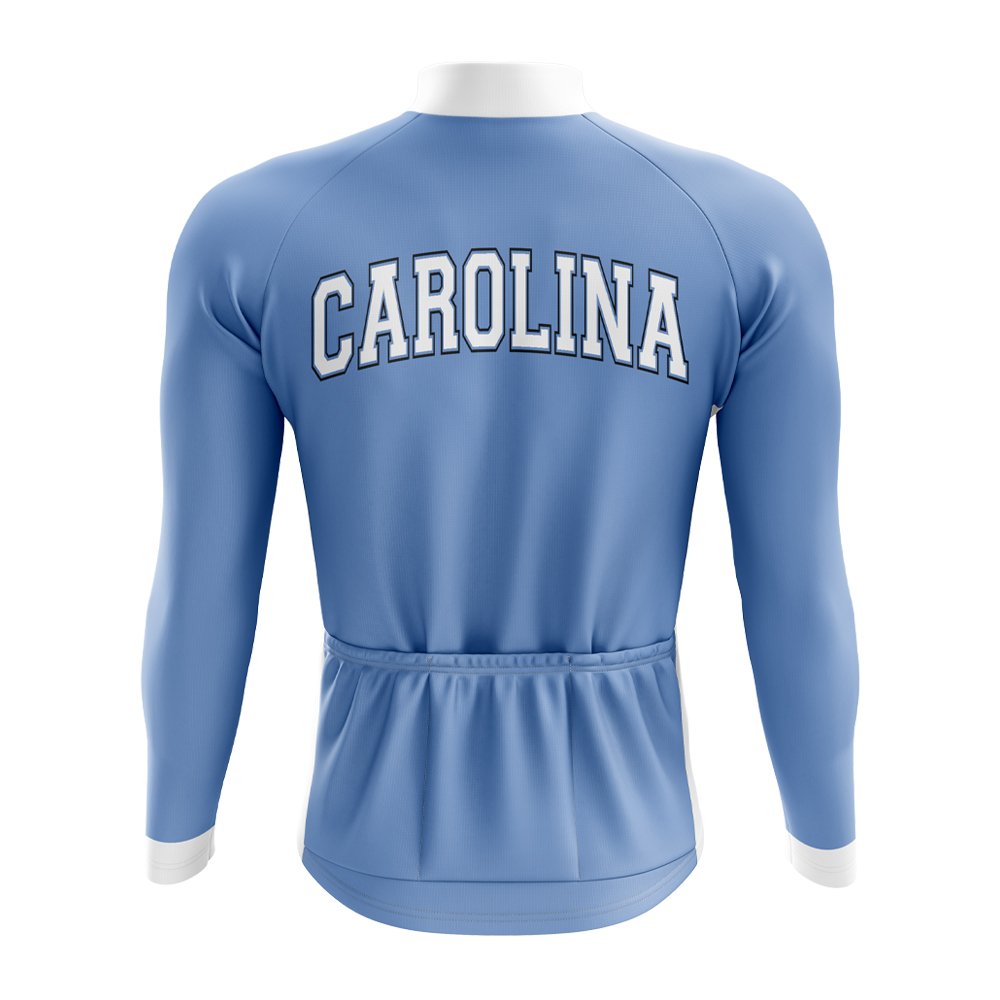 University Of North Carolina Long Sleeve Cycling Jersey - Image 2