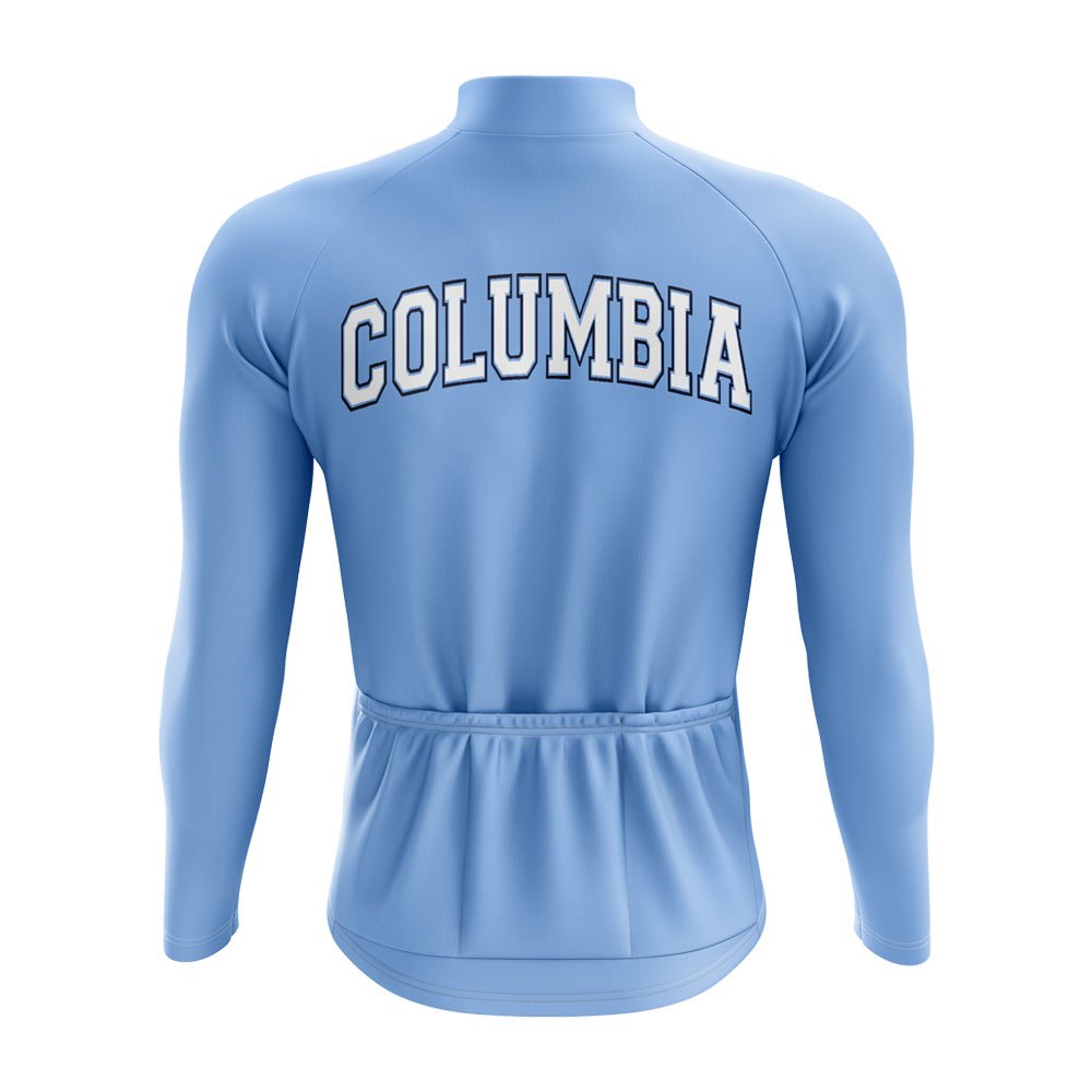 University of Columbia Long Sleeve Cycling Jersey - Image 2