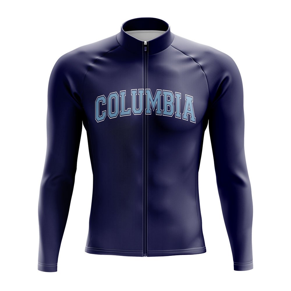 University of Columbia Long Sleeve Cycling Jersey - Image 3