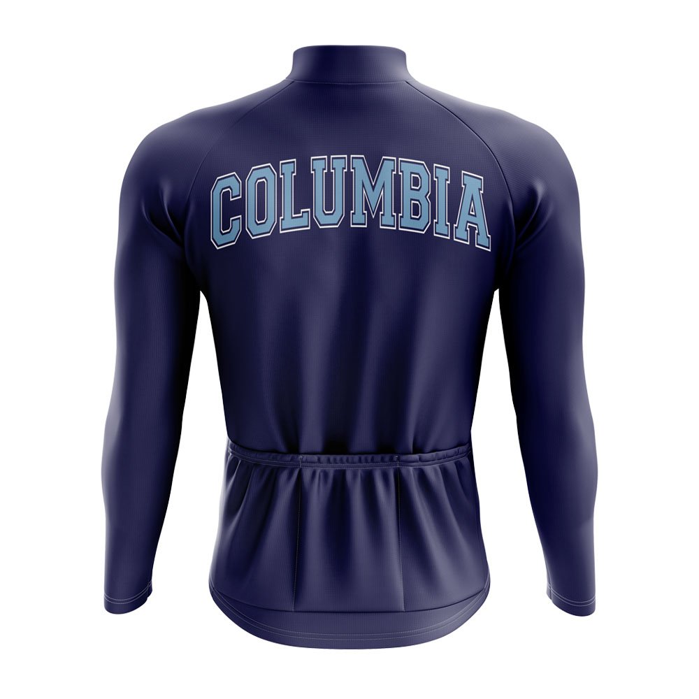 University of Columbia Long Sleeve Cycling Jersey - Image 4