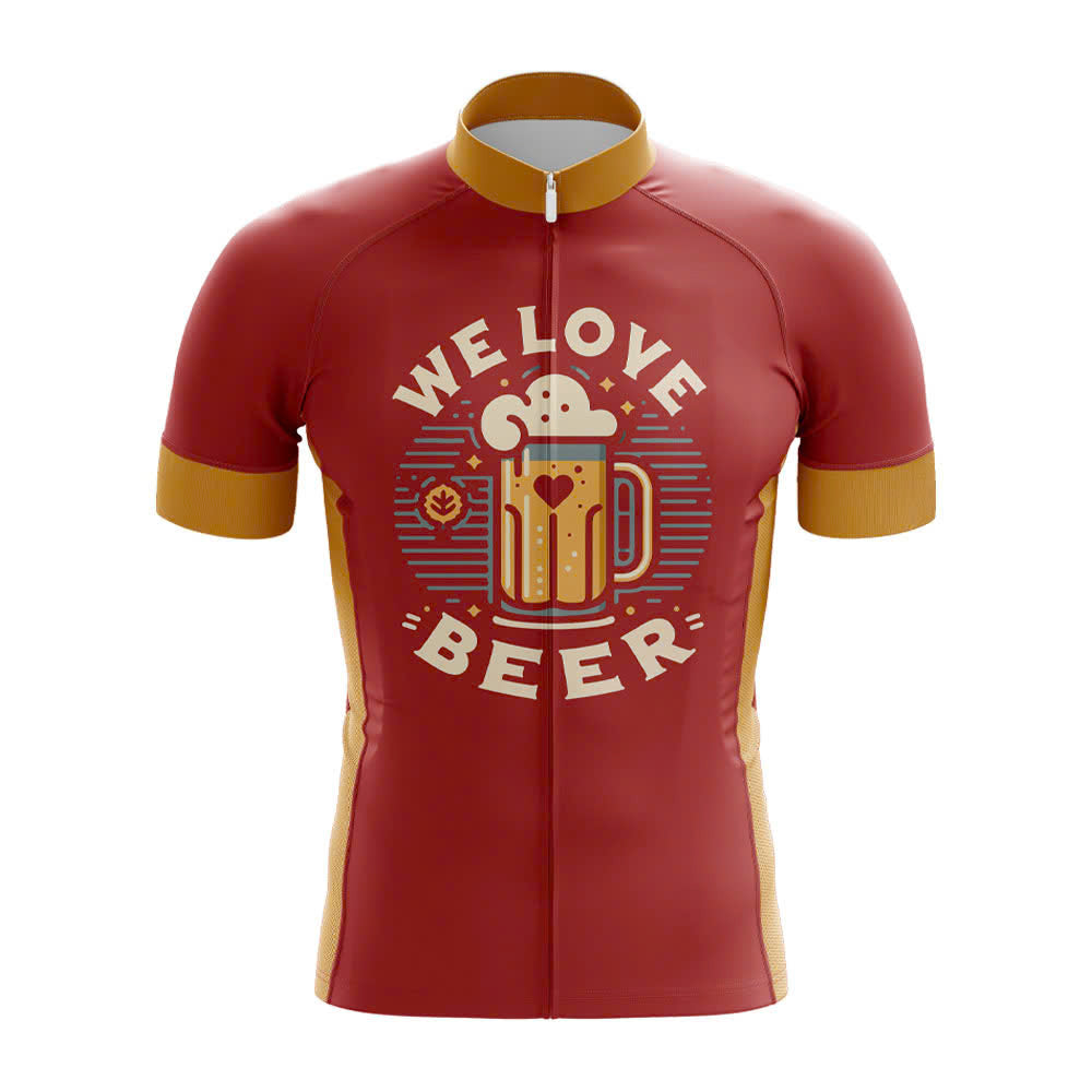 We Love Beer Men's Cycling Jersey