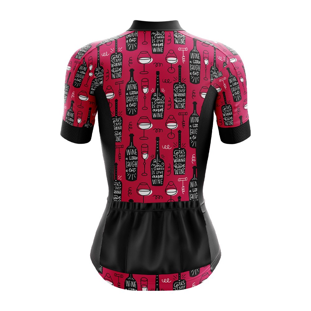 Wine Girl Cycling Jersey - Image 2