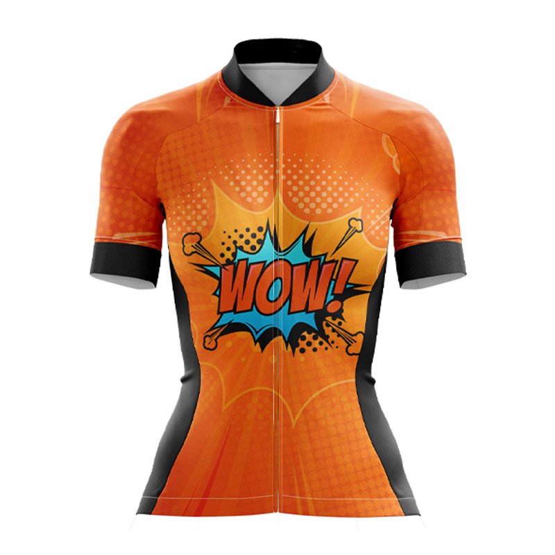 Wow Pop Art Female Cycling Jersey