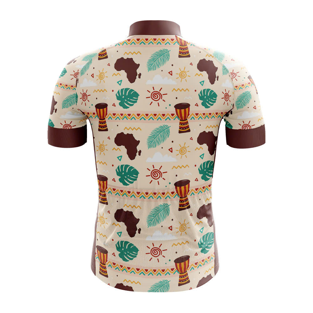 African Drums Cycling Jersey - Image 2