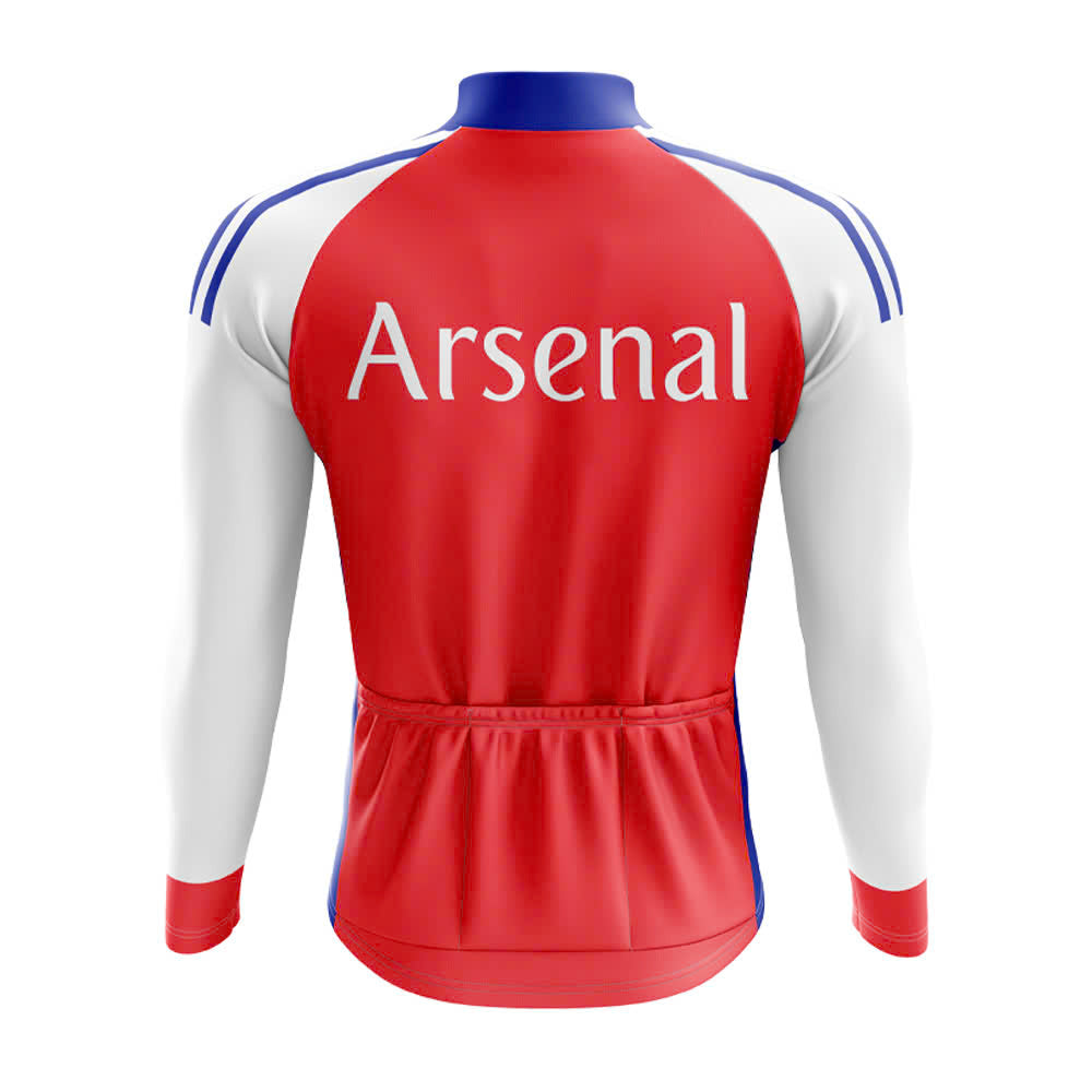 Arsenal Long Sleeve Cycling Jersey - Image 2